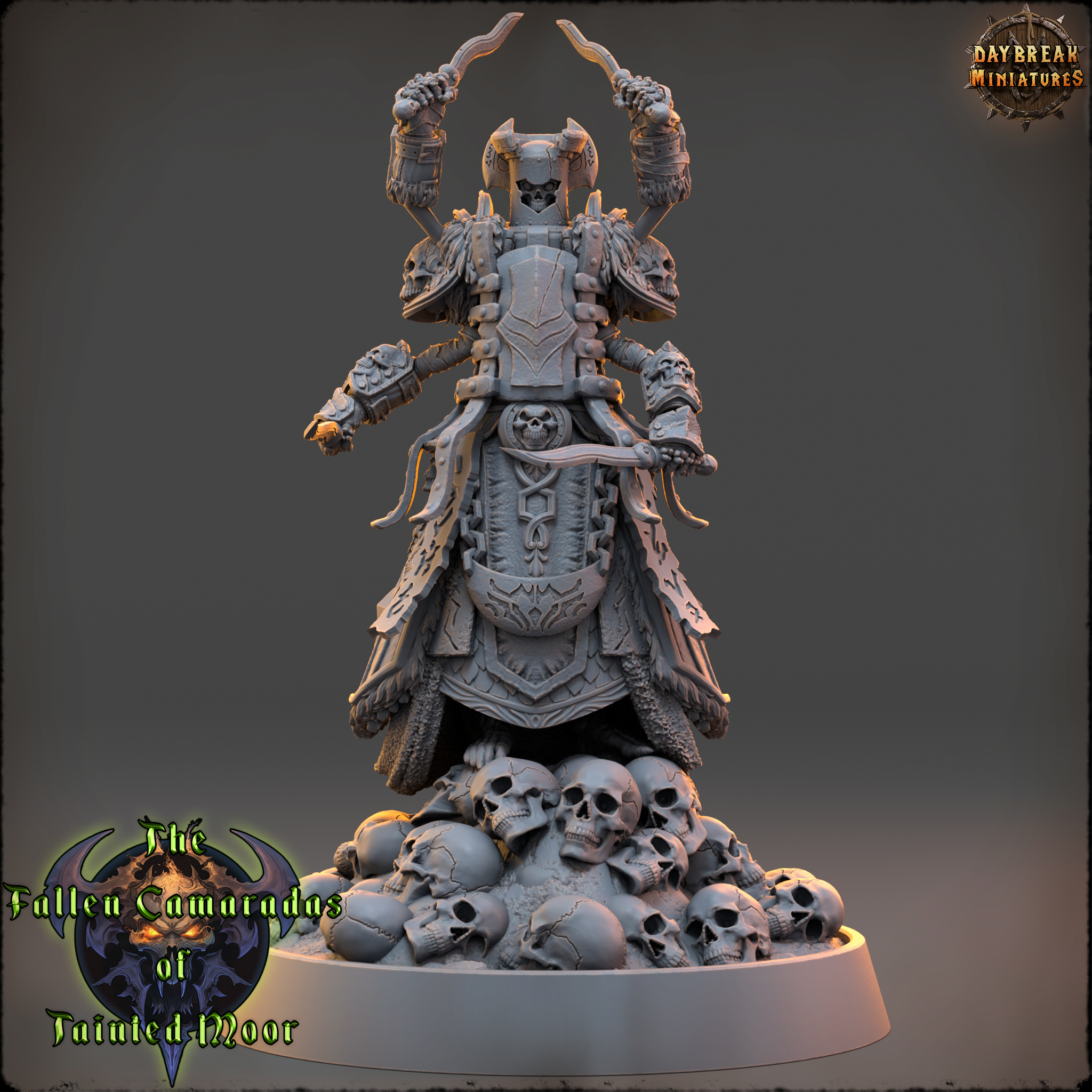 The Wither Monk of Tainted Moor - The Fallen Camaradas of Tainted Moor